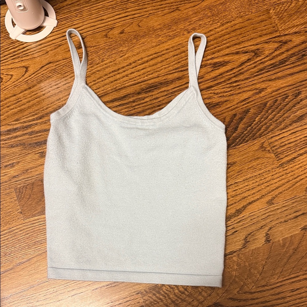 Women's blue grey  Tank Top